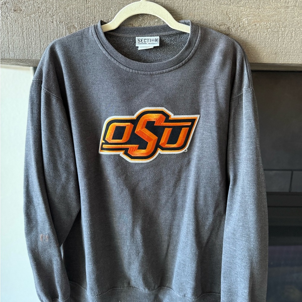 Gray OSU Men's Sweater
